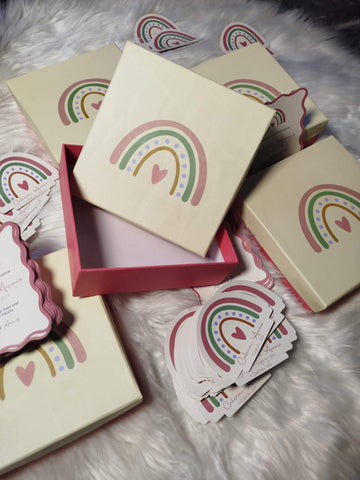 1 kg - 1000gram Hard Sweet Box (8x8x2 inch)